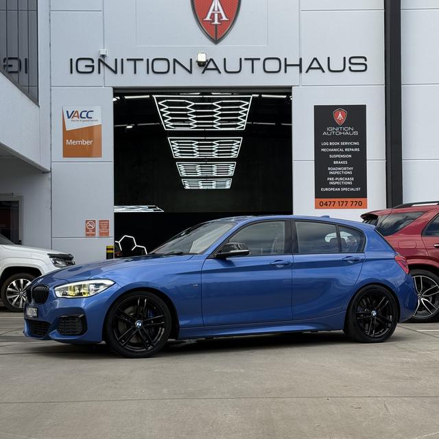 BMW M140i in for a service at Ignition Autohaus