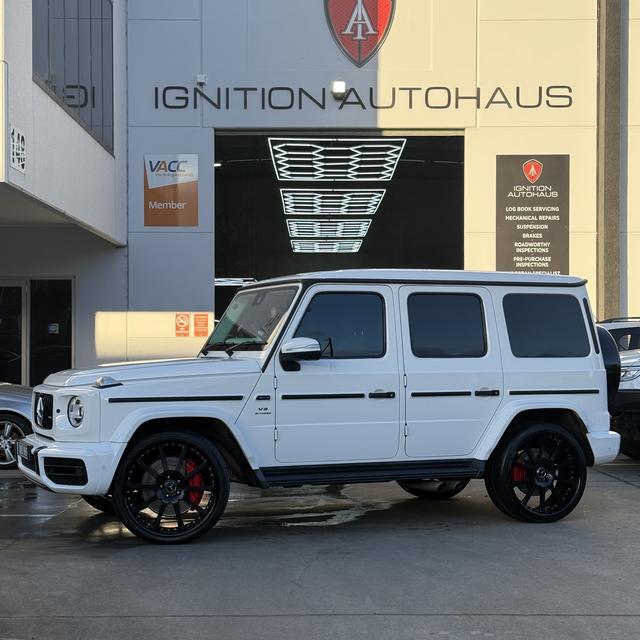 Mercedes-AMG G 63 outside the Derrimut workshop